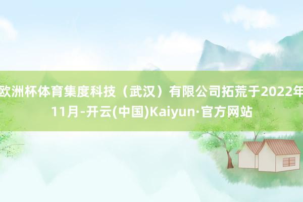 欧洲杯体育　　集度科技（武汉）有限公司拓荒于2022年11月-开云(中国)Kaiyun·官方网站