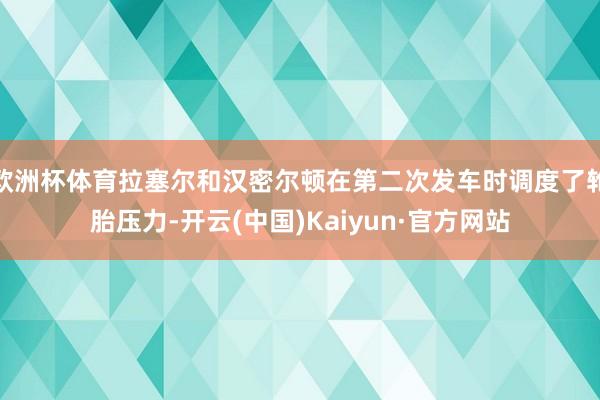 欧洲杯体育拉塞尔和汉密尔顿在第二次发车时调度了轮胎压力-开云(中国)Kaiyun·官方网站
